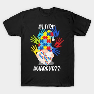 Gnome Puzzle Autism Awereness T-Shirt